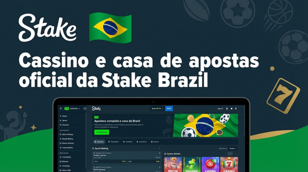Cassino e apostas esportivas oficiais da Stake no Brasil